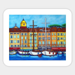 Colors of Saint-Tropez Sticker